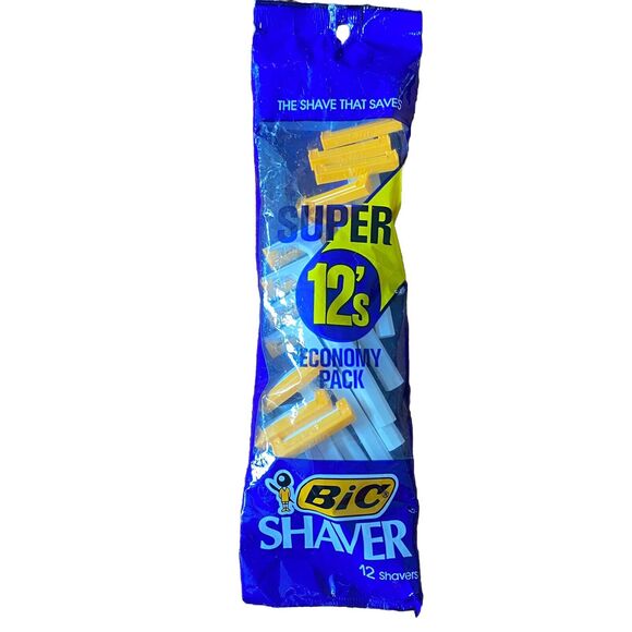 Bic Shavers Vintage 4 Packages 32 Total NOS Sealed Razors For Normal Skin USA - Picture 4 of 5